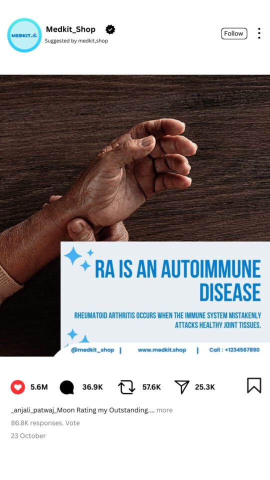 Rheumatoid Arthritis Awareness Posts (2)