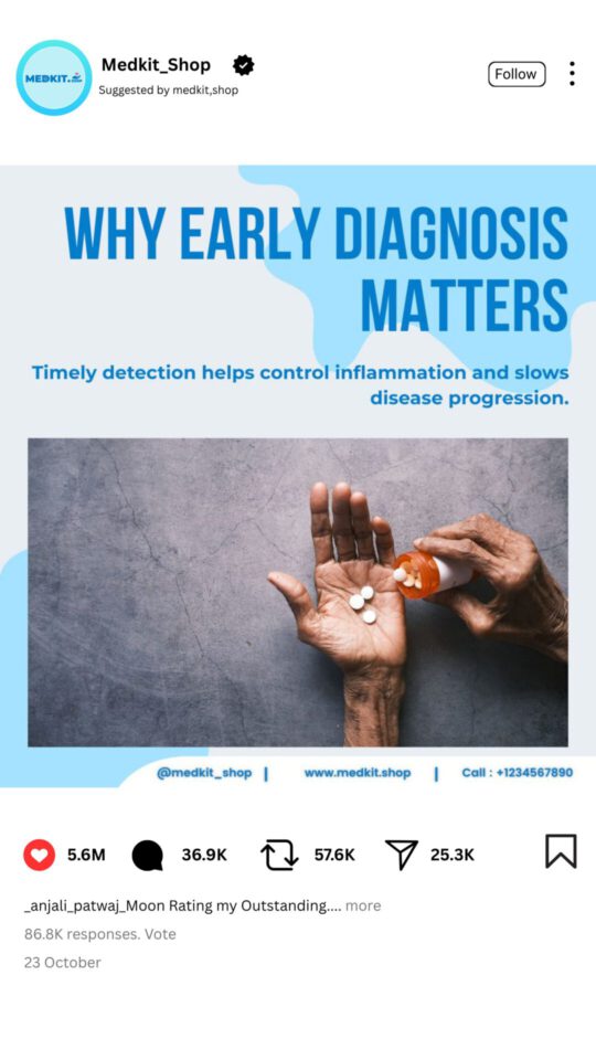 Rheumatoid Arthritis Awareness Posts (4)