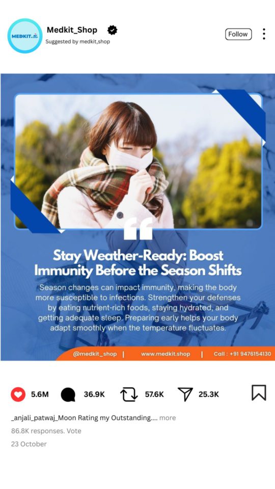 Seasonal Health Tips Posts (4)
