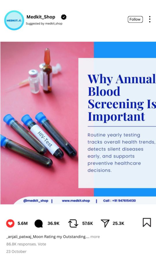 “Why This Test Is Important” Posts